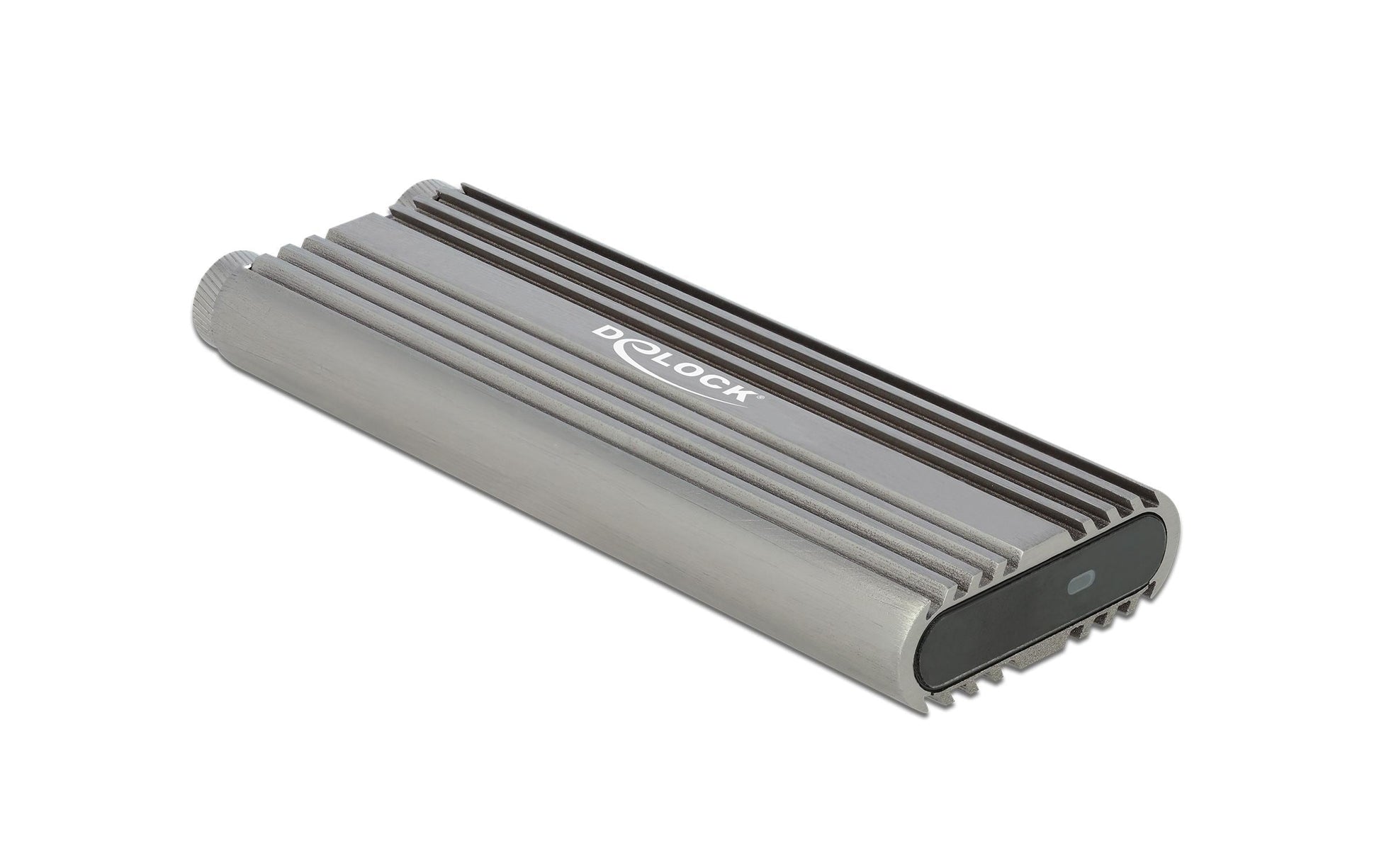 DeLOCK M.2 NVMe zu USB-Gehäuse Type-C 20 Gbit/s – 1-Bay M.2-Gehäuse – USB 3.2 Gen2x2 Type-C, für M.2 NVMe (PCI)