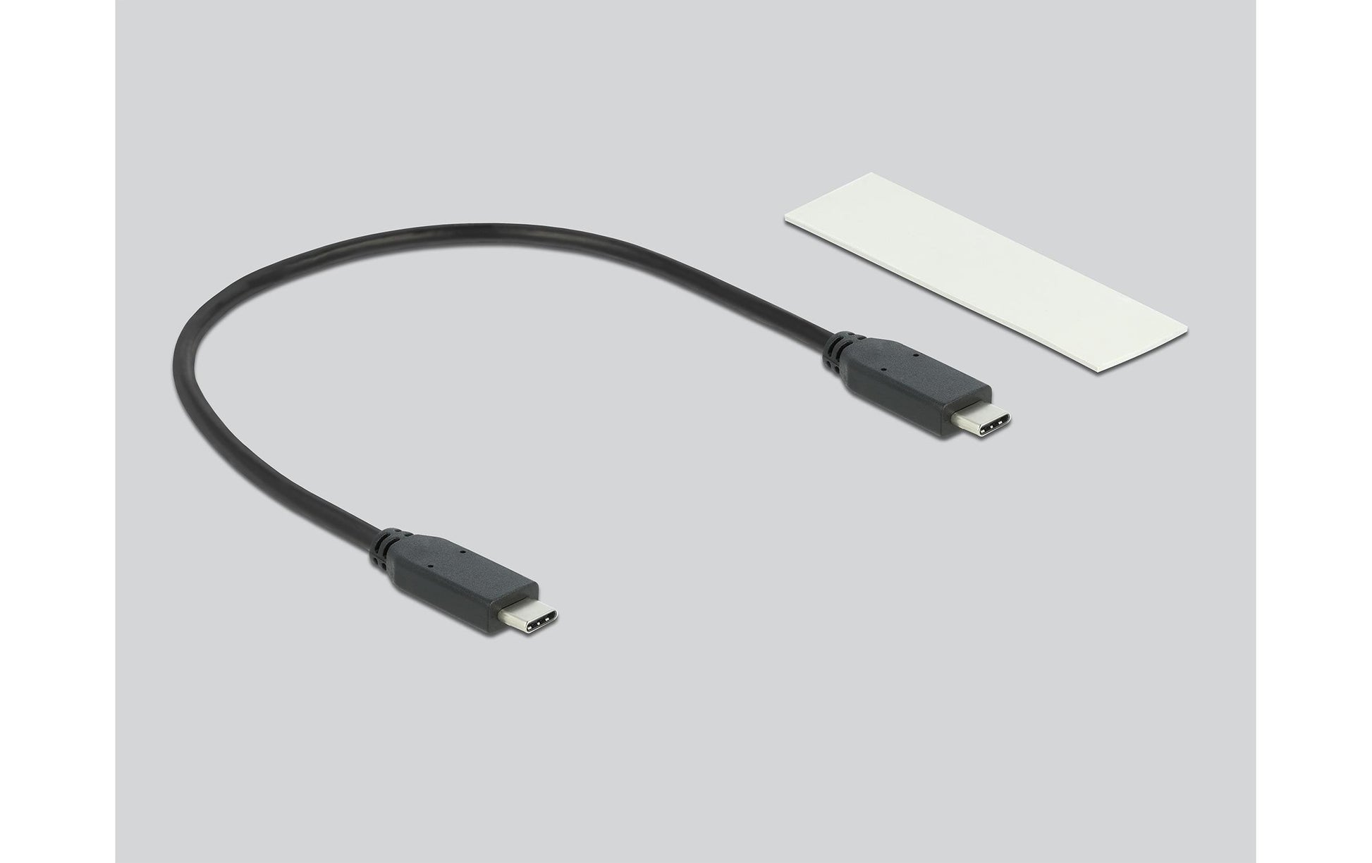 DeLOCK M.2 NVMe zu USB-Gehäuse Type-C 20 Gbit/s – 1-Bay M.2-Gehäuse – USB 3.2 Gen2x2 Type-C, für M.2 NVMe (PCI)