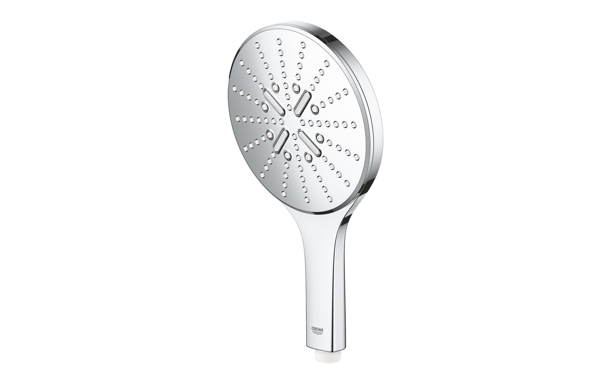 GROHE Handbrause Rainshower 150 – Ø15 cm, Edelstahl, Chrom