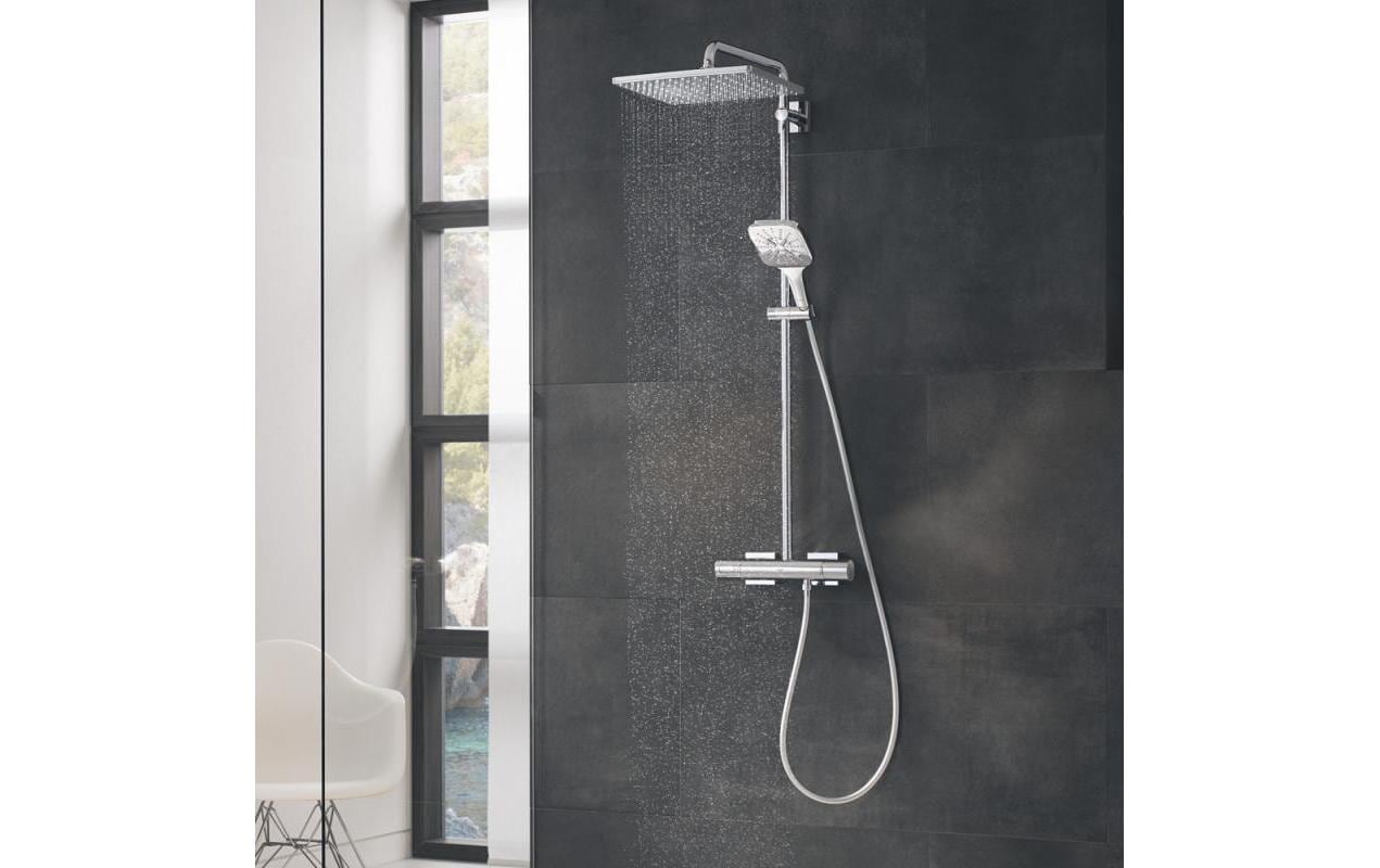 GROHE Duschsystem SmartActive 310 – 111,8 cm Duschsäule, Messing, Einhebelmischer, Wandmontiert, Chrom