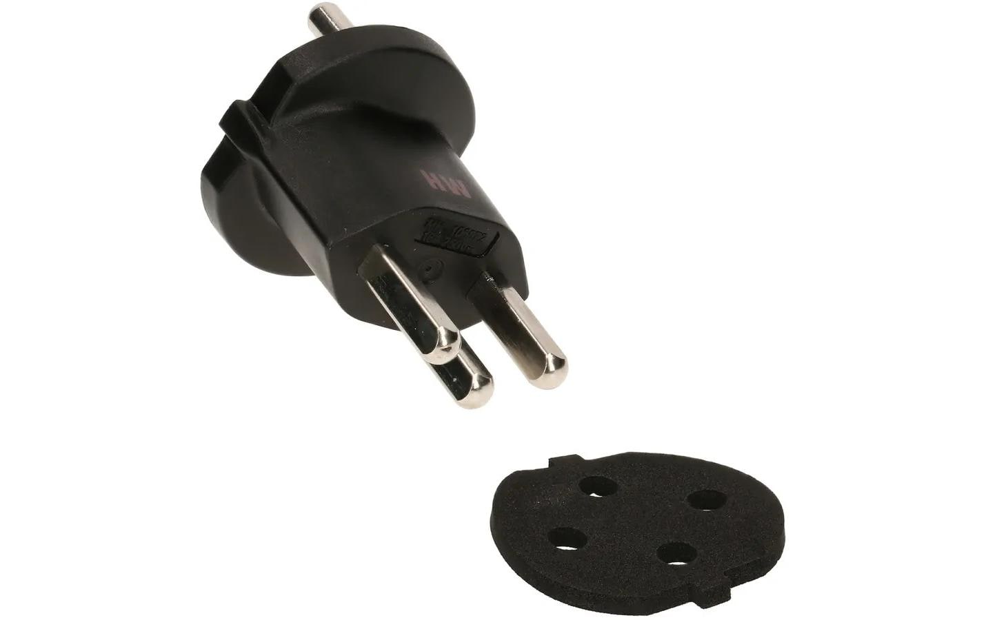 Max Hauri AG Max Hauri Adapterkabel, Schuko–T23, IP44 – schwarz