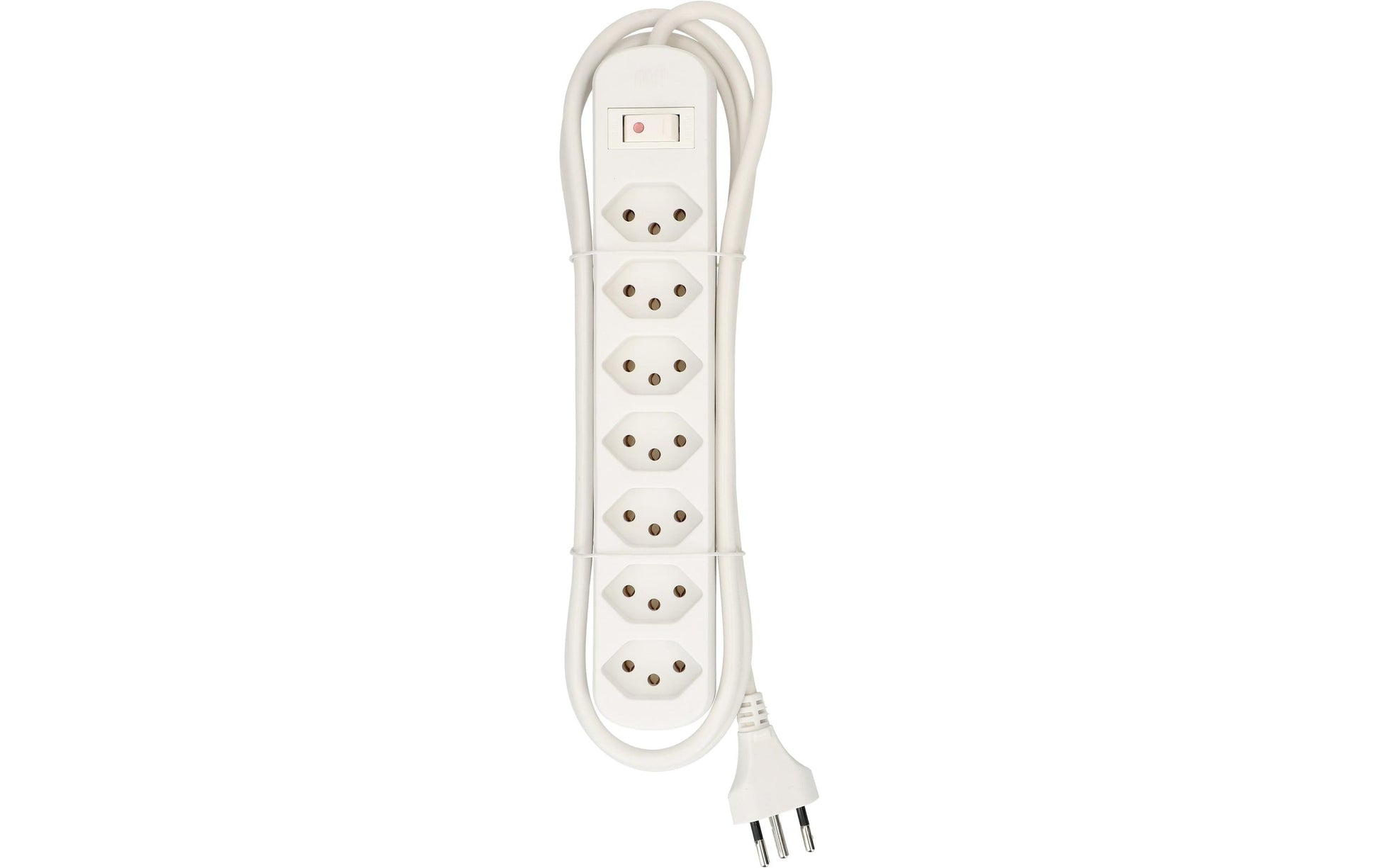 Max Hauri AG Max Hauri Steckdosenleiste – 7×T13, 1,5 m, Schalter