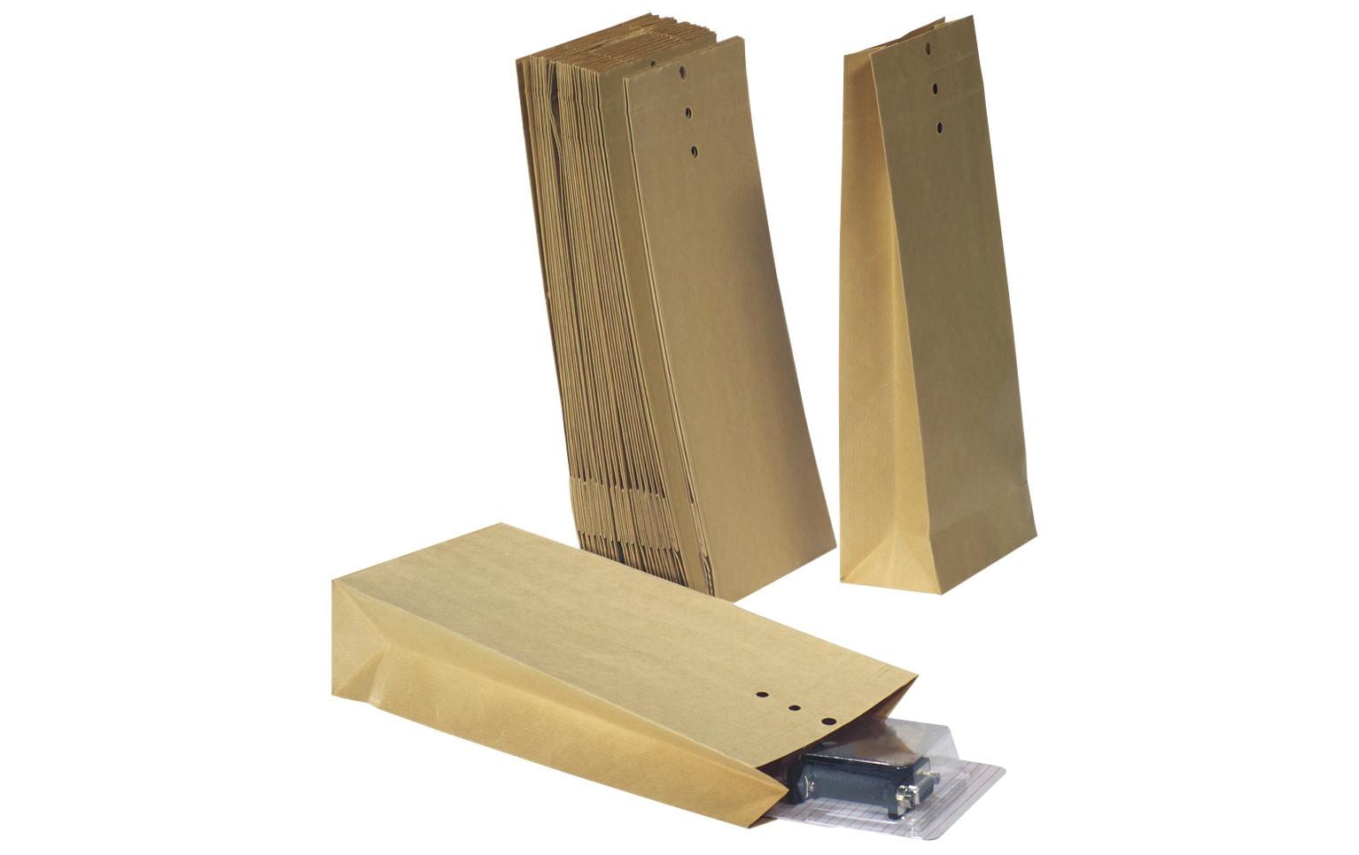 Mustertüte – 140 × 50 × 345 mm, braun, 250 Stk.