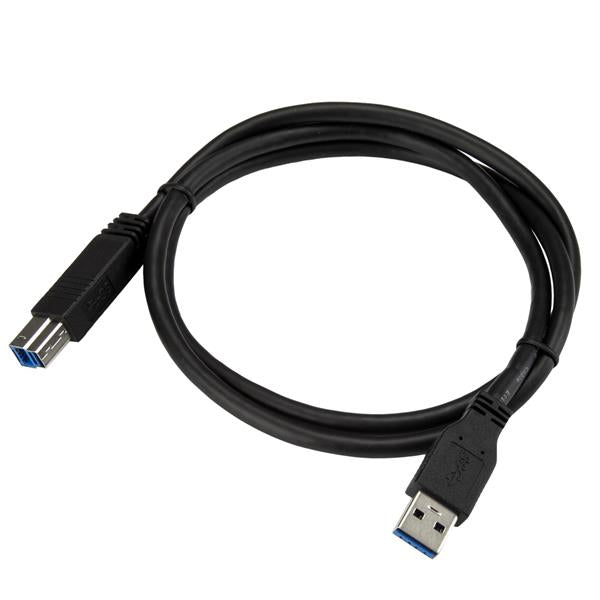 StarTech.com USB-Kabel, USB-A zu USB-B, 1 m, USB 3