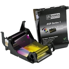 Zebra 800011-140 Kartendrucker-Farbband – YMCKO, 100 Karten – für ZXP Series 1