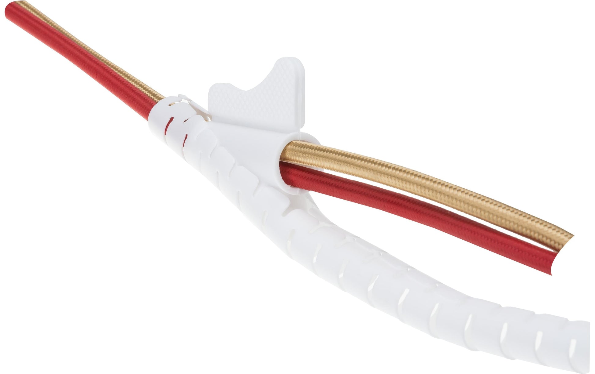 Max Hauri AG Max Hauri Kabelschlauch, Ø 20 mm × 3 m, inkl. Einführhilfe – weiss
