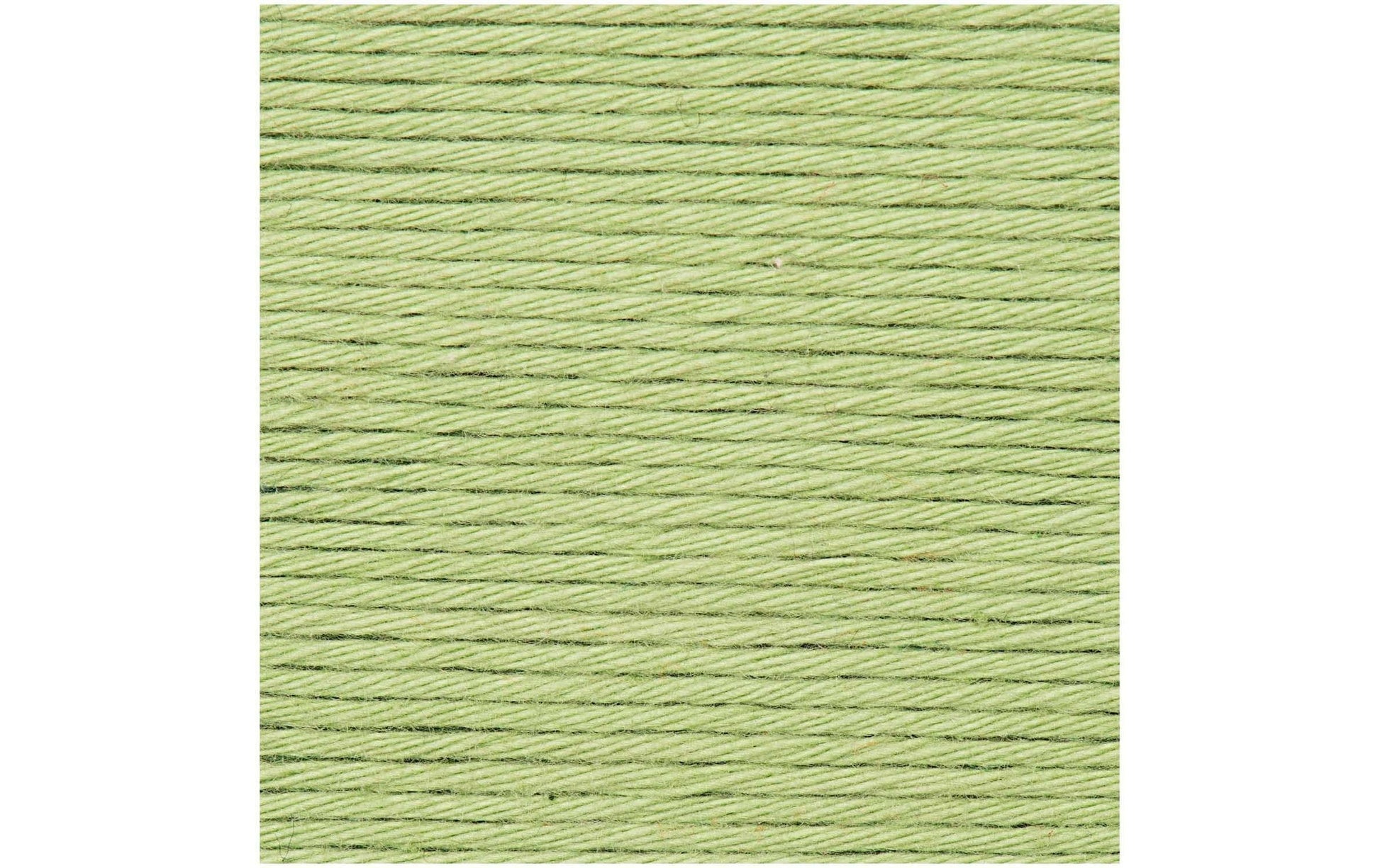 Rico Design Creative Cotton Aran Garn 100% Baumwolle Pistazie – 50 g, 85 m, Nadel 5 mm