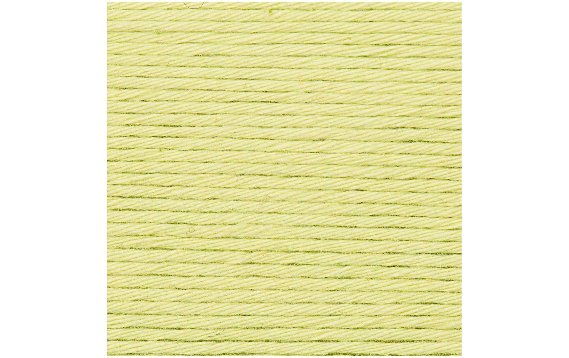 Rico Design Creative Cotton Garn Gelbgrün – Aran, 50 g, 85 m, Nadel 4 mm, 100% Baumwolle, 1 Stk.