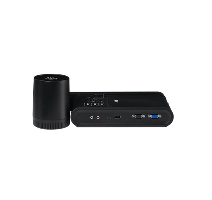 AVer M90UHD – Visualizer/Dokumentenkamera, 1080p60, 14× opt. Zoom, A3, HDMI/VGA/USB, schwarz