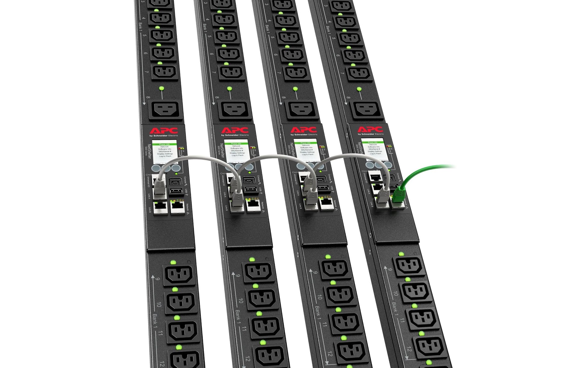 APC Rack-PDU APDU9959EU3 – 0U, senkrecht, 24× IEC C13/C19, IEC 60309, 230 V/16 A, einphasig, 3 m