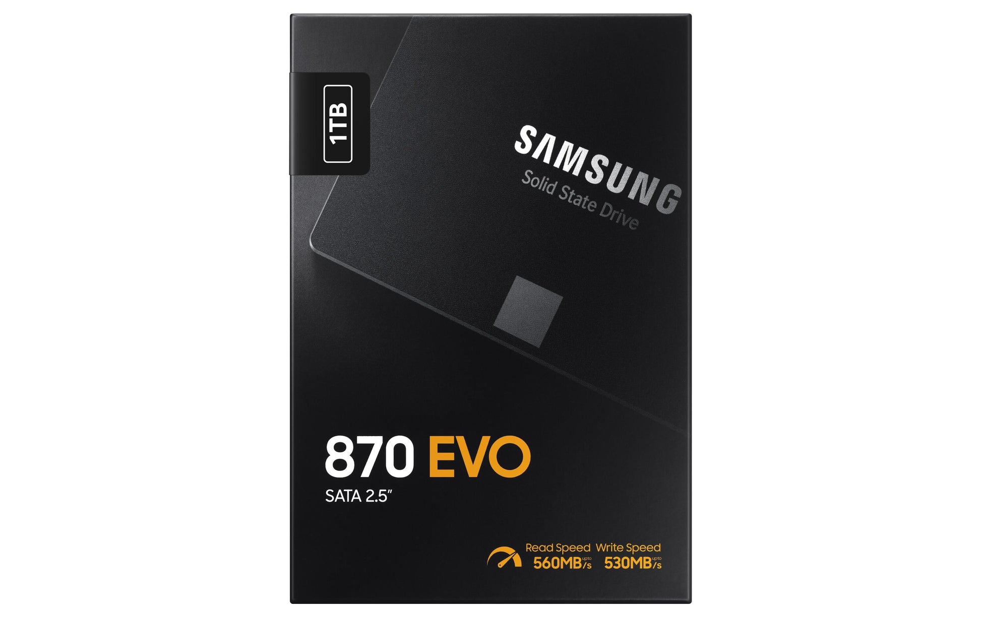 Samsung 870 EVO 1 TB – 2,5" SATA – 560 MB/s lesen, 530 MB/s schreiben