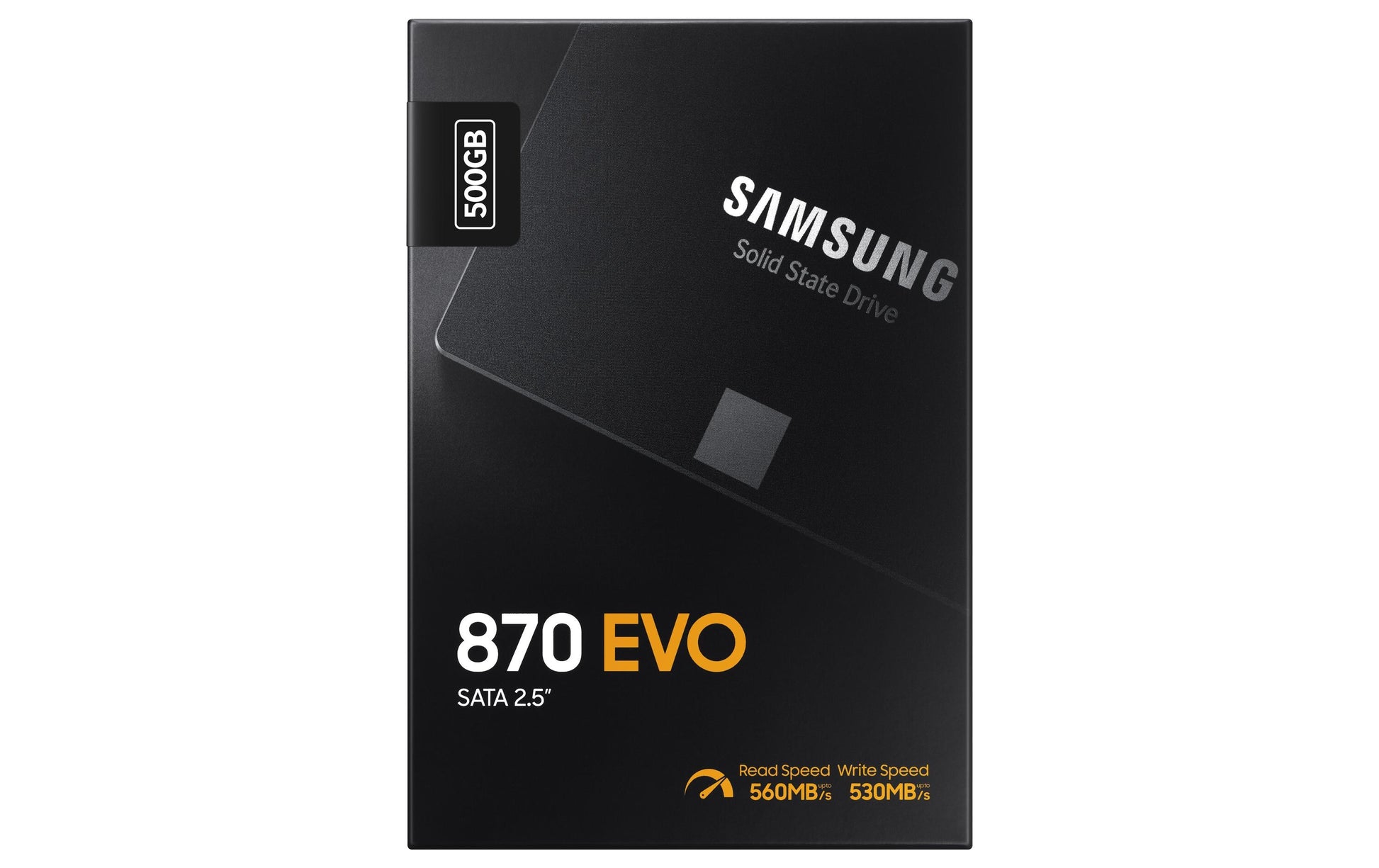 Samsung 870 EVO – 2,5" SATA III SSD, 500 GB