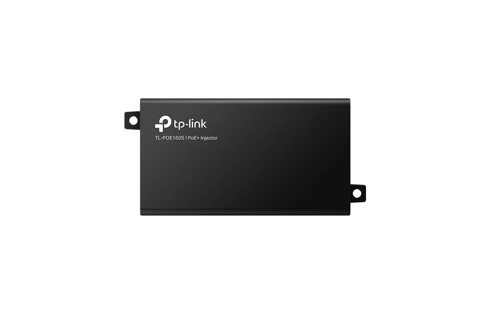 TP-Link POE160S PoE-Injektor 30 W – IEEE 802.3af/at – Gigabit Ethernet, RJ-45×2 – Schwarz