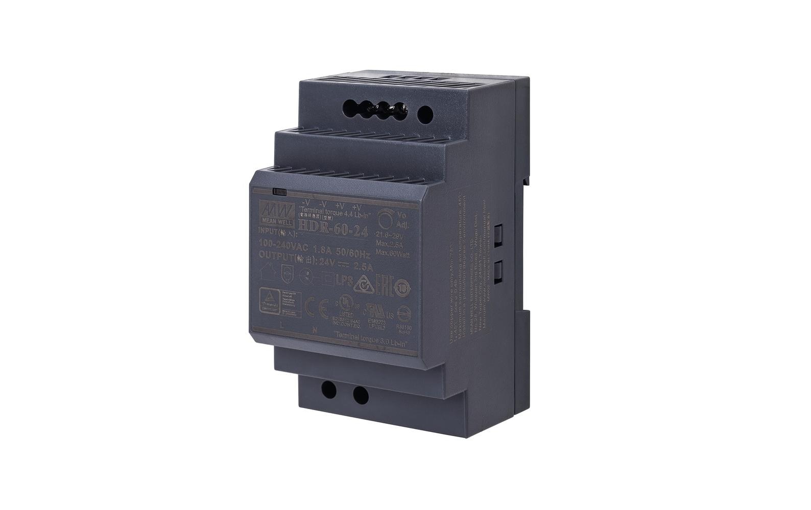 ABUS Netzteil – 53 × 90 × 55 mm, schwarz