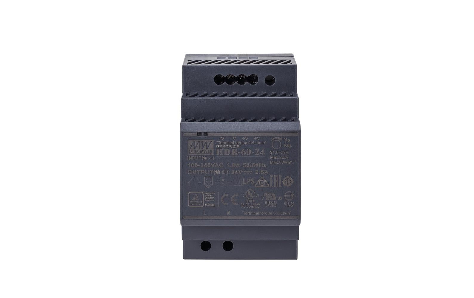 ABUS Netzteil – 53 × 90 × 55 mm, schwarz