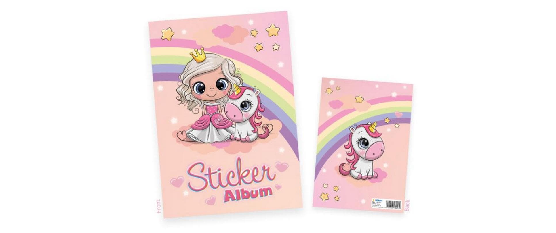 HERMA Stickeralbum Prinzessin Sweetie – A5, 16 Seiten