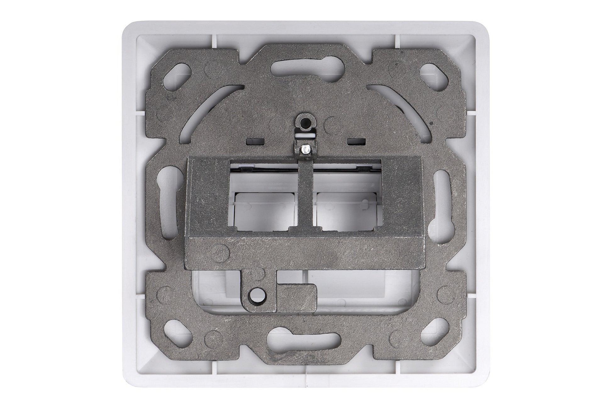 Digitus RJ-45-Blende – 2× RJ-45, Weiss