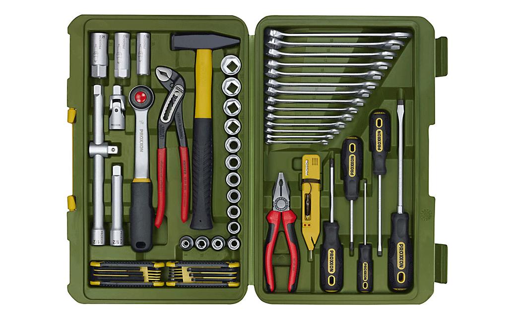 Proxxon industrial Universal Werkzeugkoffer – 47-teilig