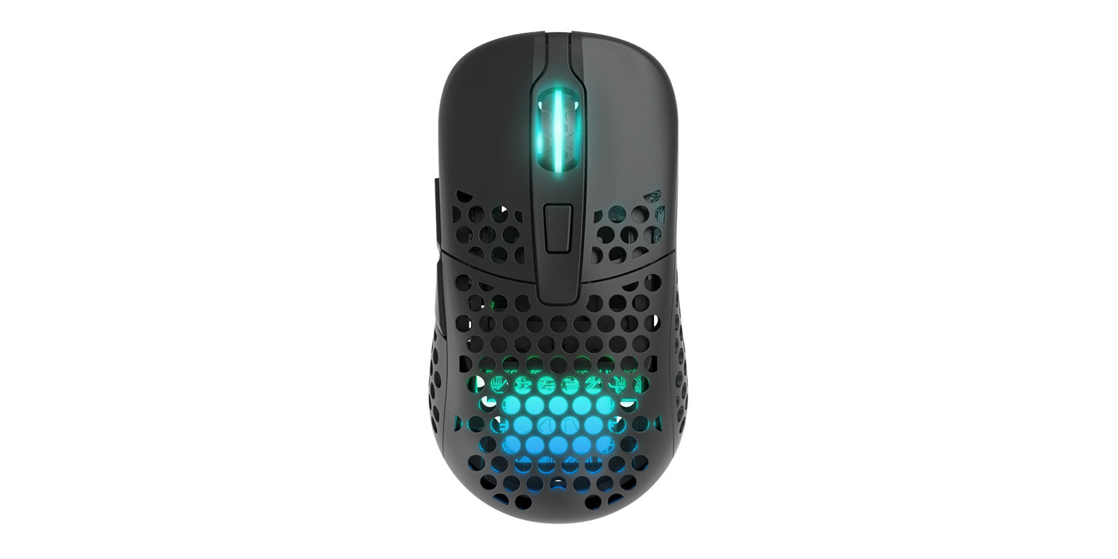 CHERRY XTRFY M42 – Gaming-Maus – Kabellos (2,4 GHz), 19000 DPI, RGB-Beleuchtung, Weiss
