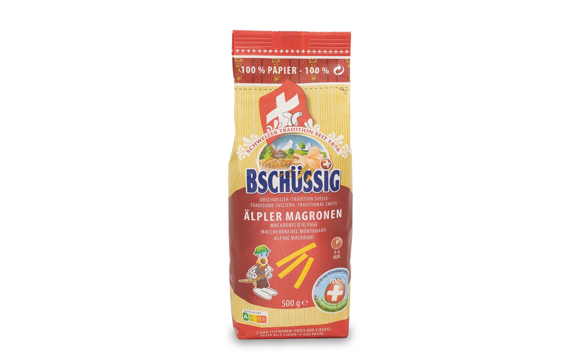 BSCHÜSSIG Älpler Magronen – 500 g