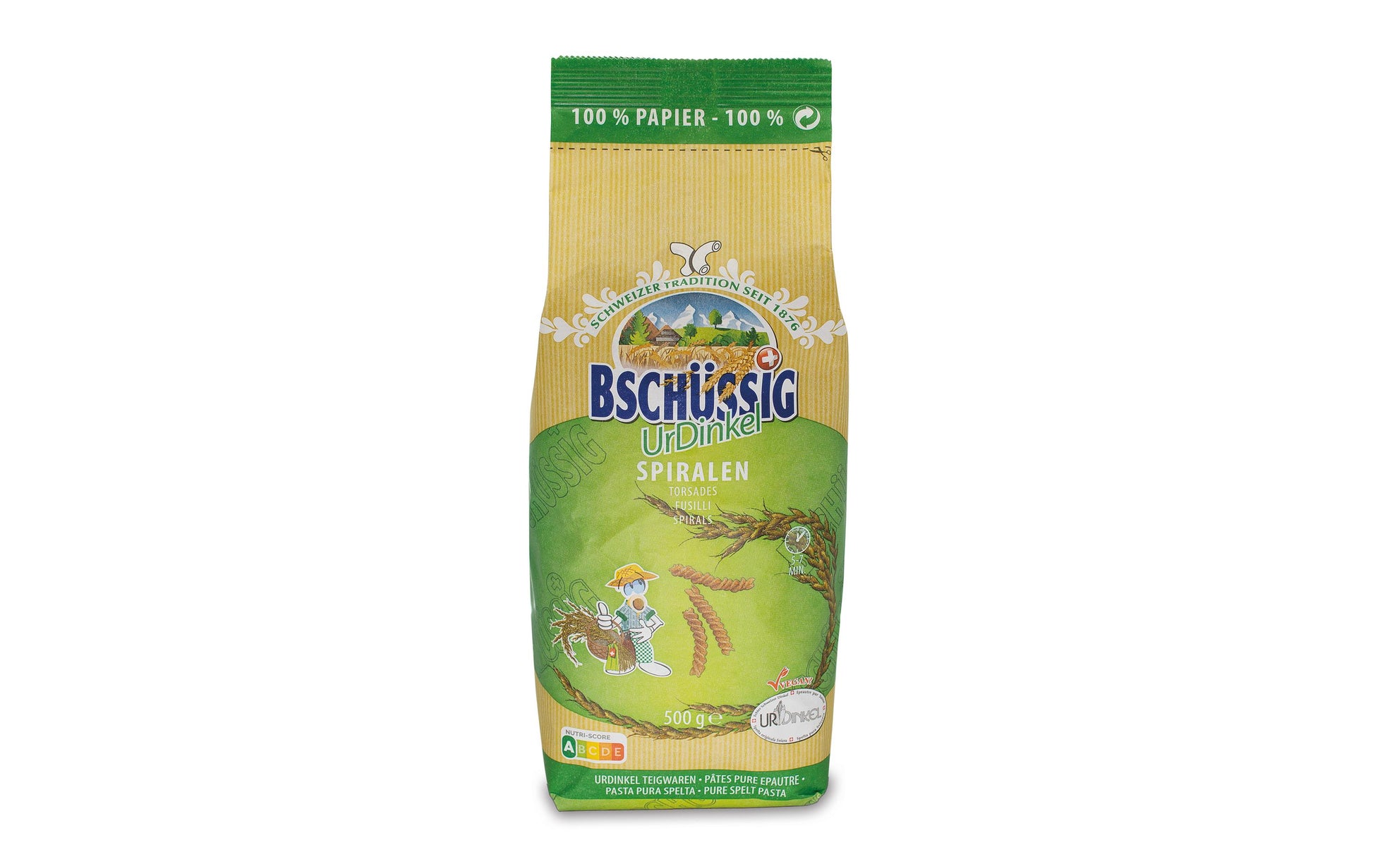 BSCHÜSSIG Fusilli UrDinkel – 500 g
