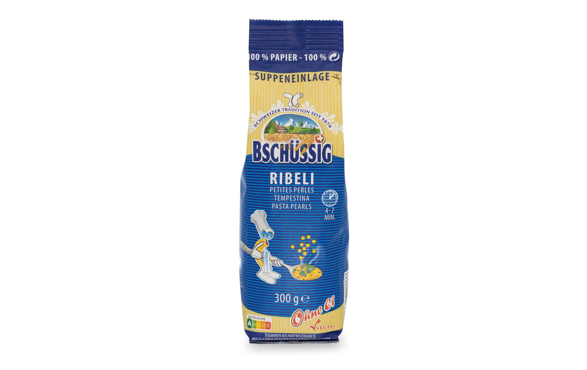 BSCHÜSSIG Ribeli – vegan, laktosefrei – 300 g