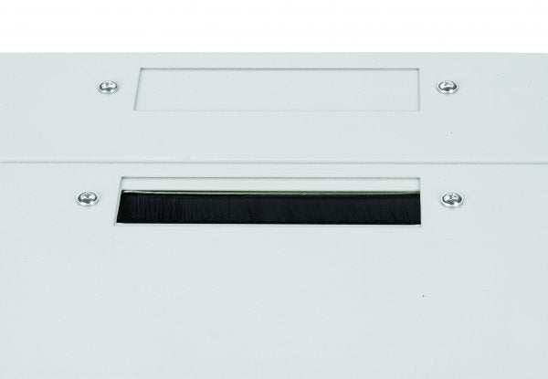 Conteg 19" Rangierpanel Abdeckung mit Bürstenleiste, 150×56 mm – für RON/ROD/RUN/RUD/REN – schwarz
