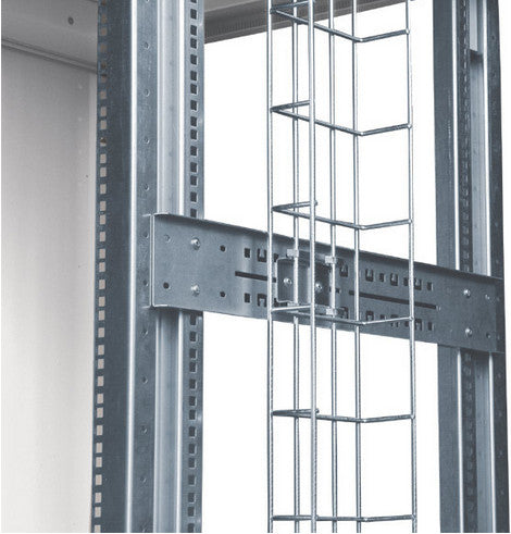 Conteg 19" Kabelführung, vertikal, für 42 HE, Montageschraubensatz M4x10
