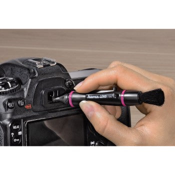Hama LensPen Reinigungsstift MicroPro II – Objektivpinsel, Ø 5 mm – für Okulare, Smartphone-Kameras