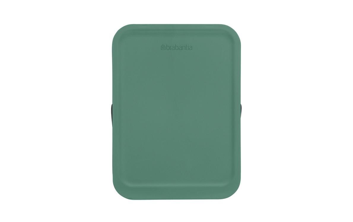 Brabantia Sort & Go Recyclingbehälter – 40 l – Kunststoff, rechteckig – grün