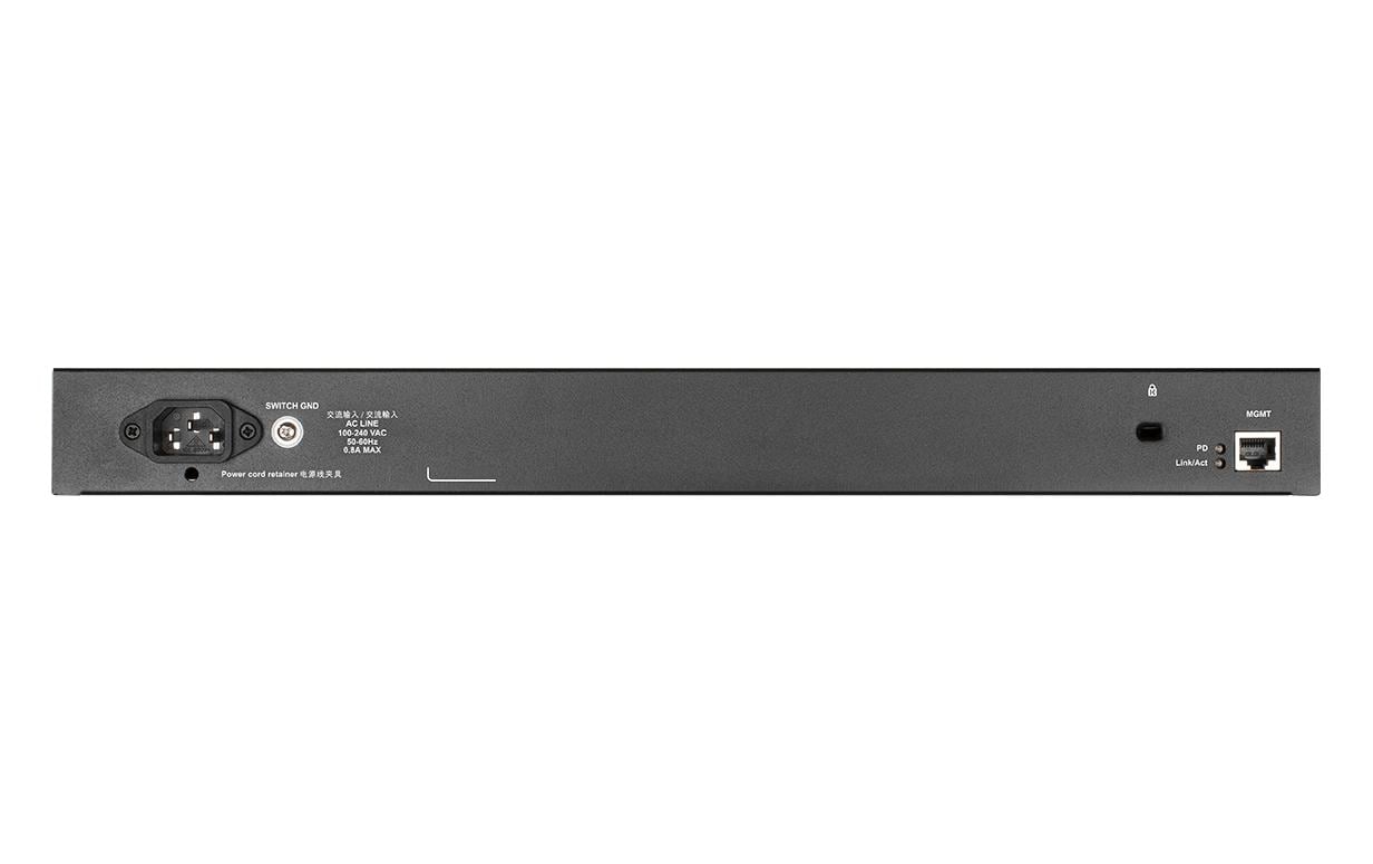 D-Link DGS-1520-28/E – Managed Switch – 24×GbE, 2×10G RJ45, 2×SFP+, L3, 19" Rack