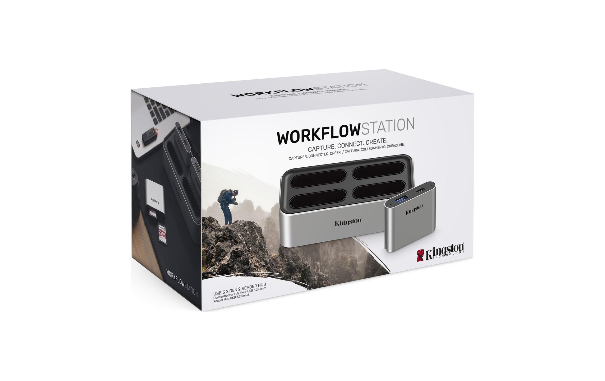 Kingston Technology Kingston Dockingstation – USB-C, 4× USB-C, für Windows/Mac
