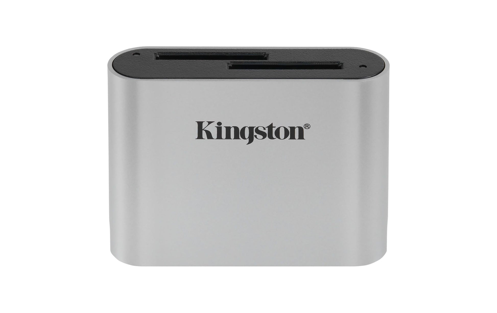 Kingston Technology Kingston – USB-Kartenleser USB-C – SD/SDHC/SDXC – USB 3.2 Gen 1 (5 Gbit/s) – Schwarz/Silber – für Windows, Mac