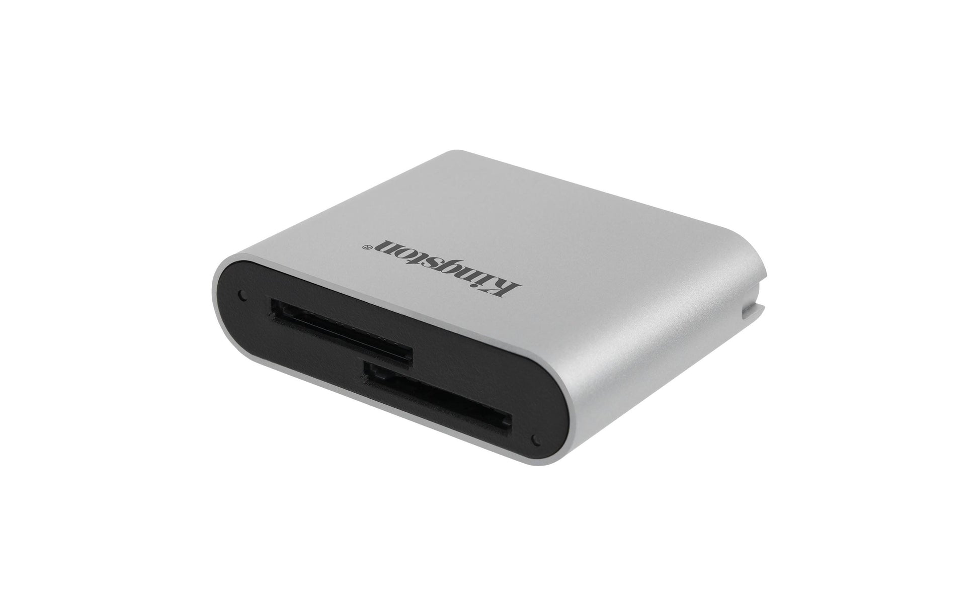 Kingston Technology Kingston – USB-Kartenleser USB-C – SD/SDHC/SDXC – USB 3.2 Gen 1 (5 Gbit/s) – Schwarz/Silber – für Windows, Mac