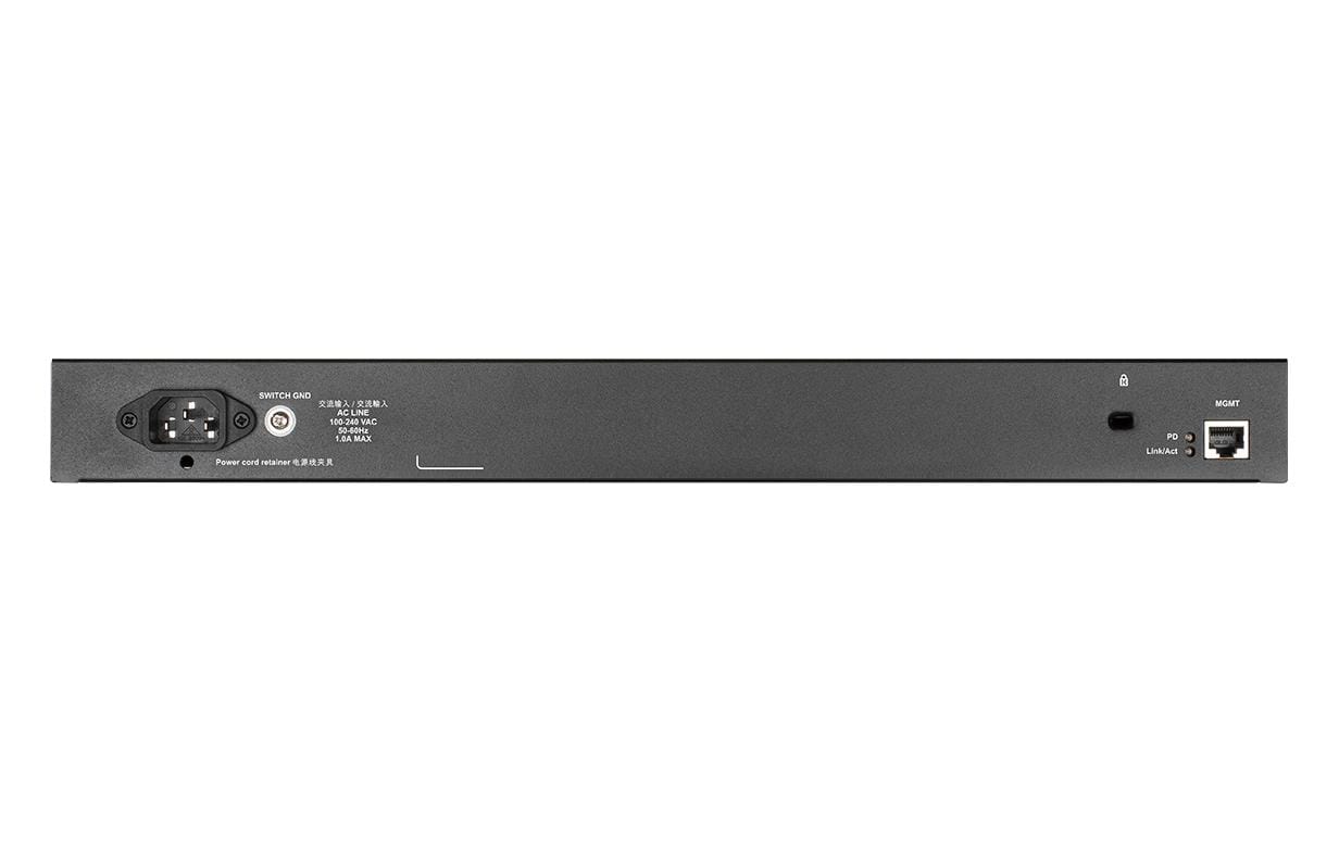 D-Link DGS-1520-52/E – Managed L3 Switch – 48× 1G + 2× 10G, 2× SFP+, 19", 1U