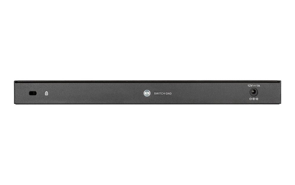 D-Link DGS-1016S – Switch – 16×GbE, Desktop, Schwarz