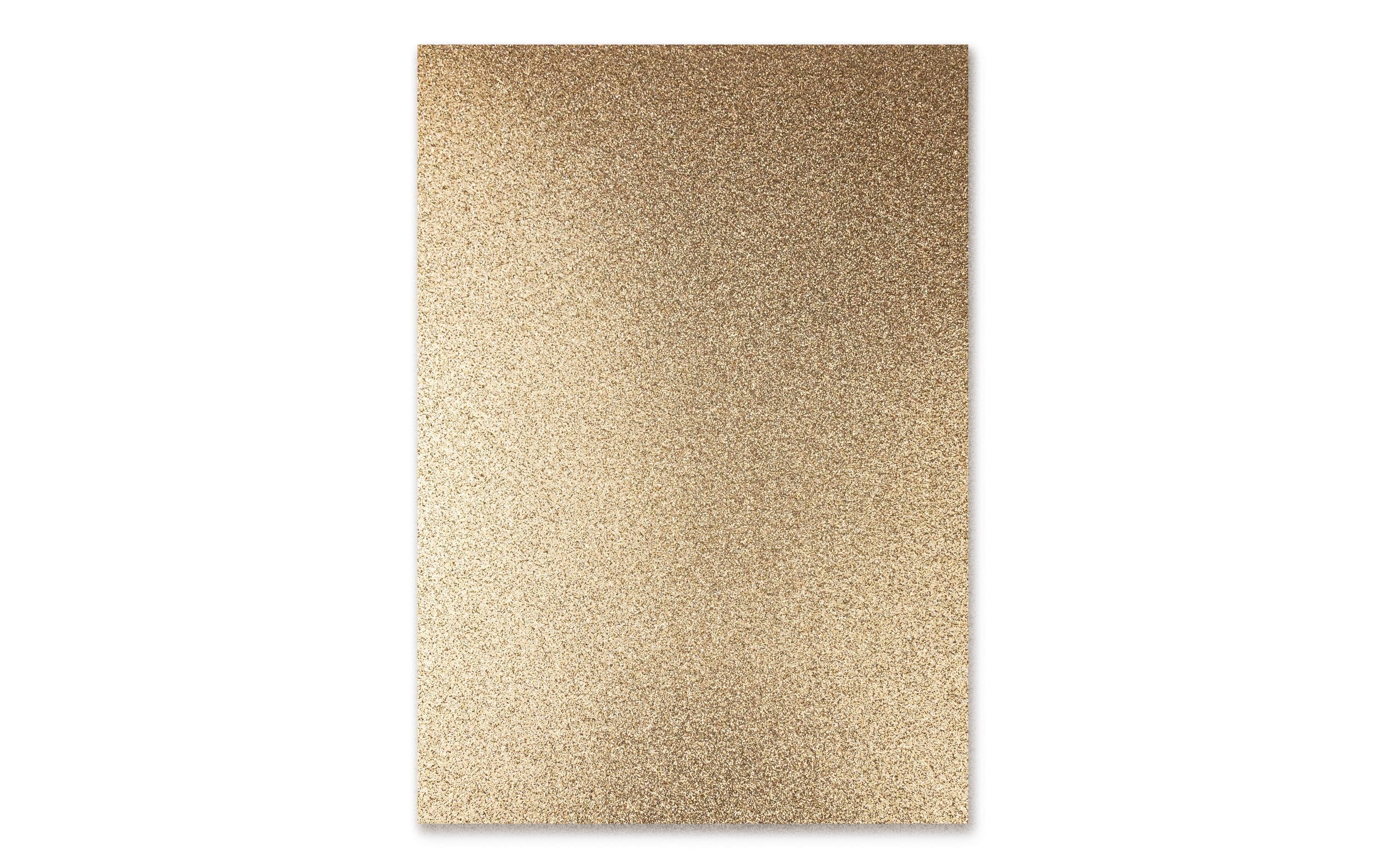 Ursus Glitterkarton – Champagner, A4, 300 g/m²