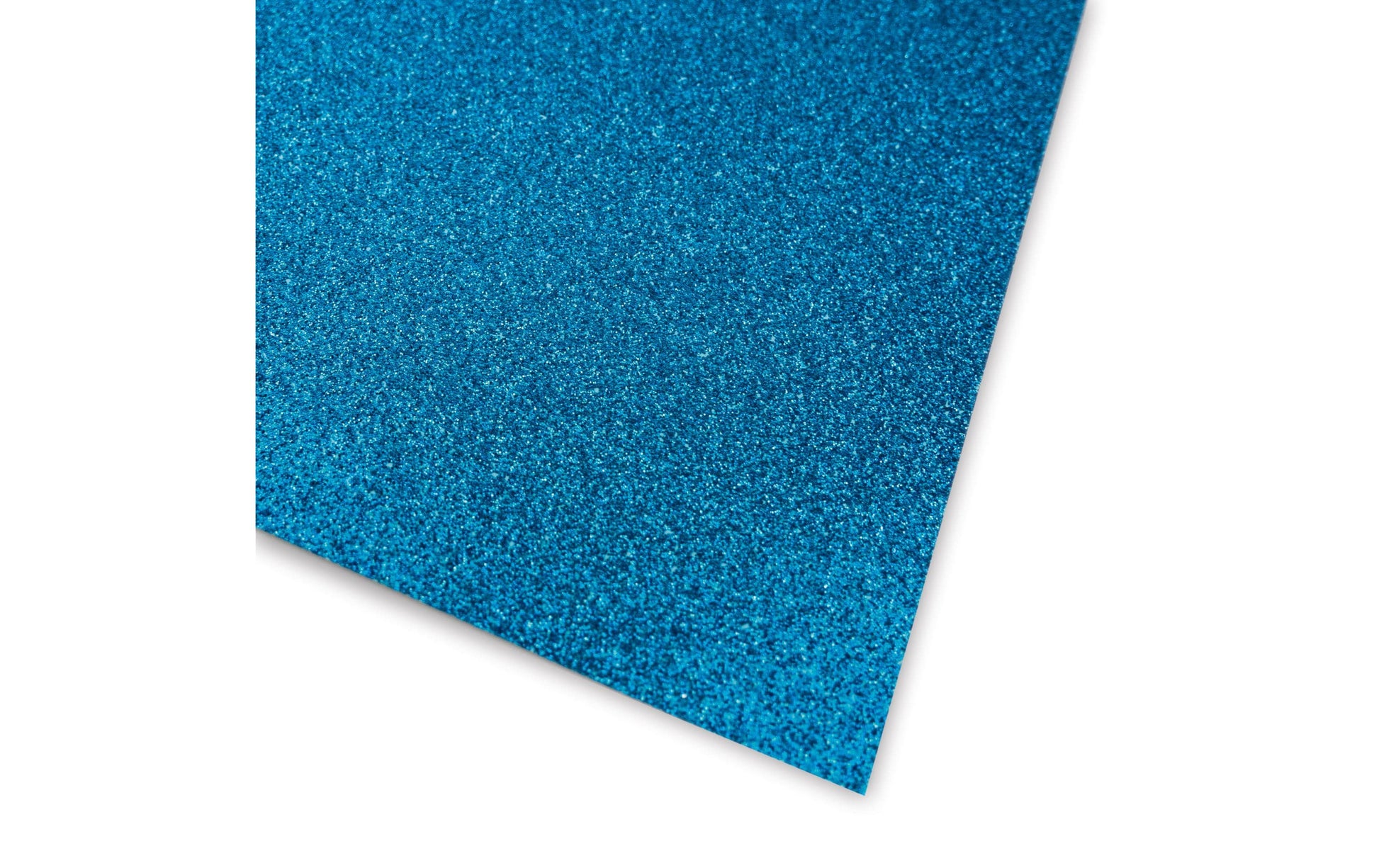 URSUS Fotokarton Glitterkarton – A4, türkis, 330 g/m² – 10 Blatt, Kunstpapier