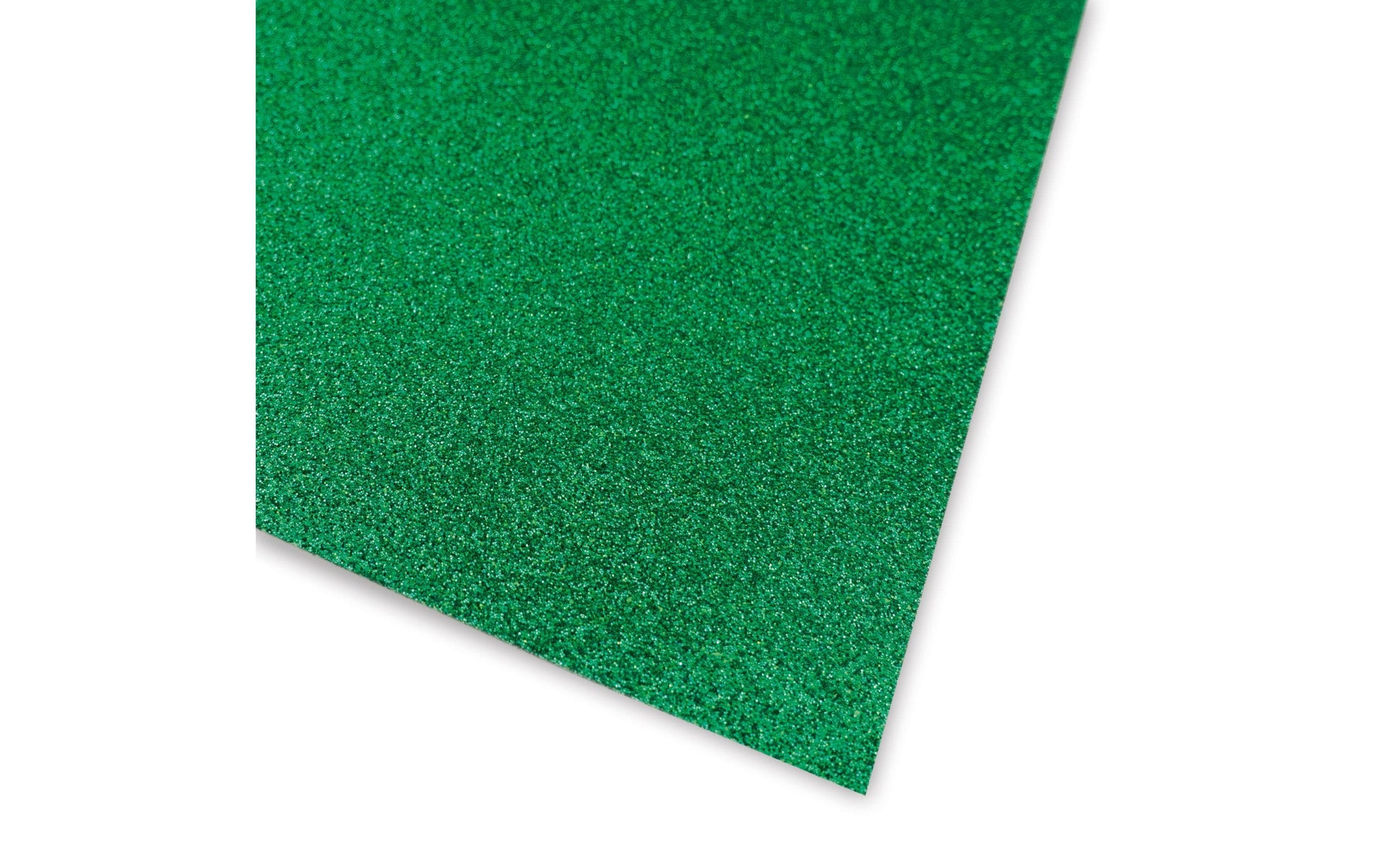 URSUS Fotokarton Glitterkarton – A4, Dunkelgrün, 330 g/m² – 10 Blatt, Kunstpapier