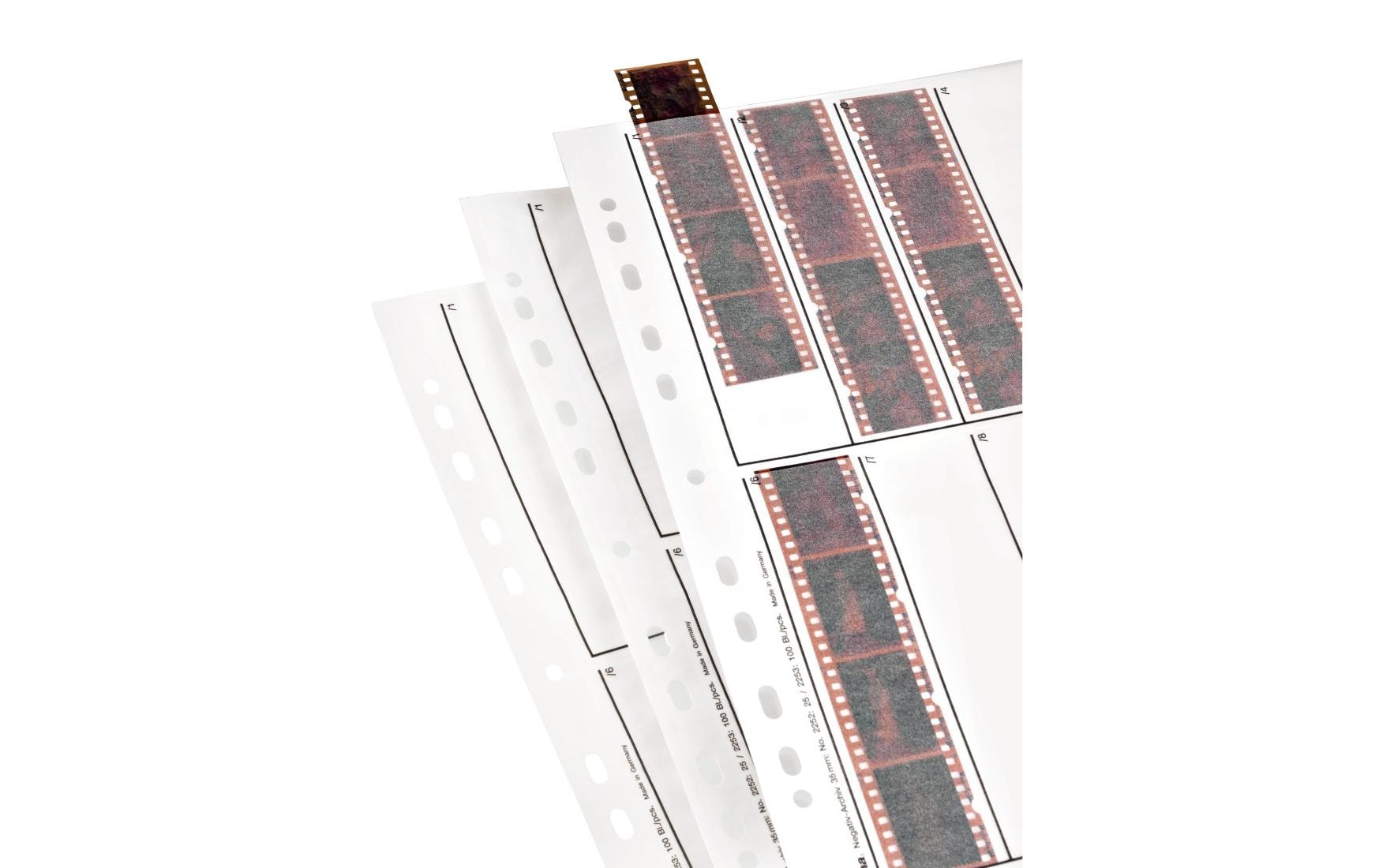 Hama Negativhüllen – 24 × 36 mm, Glassine matt