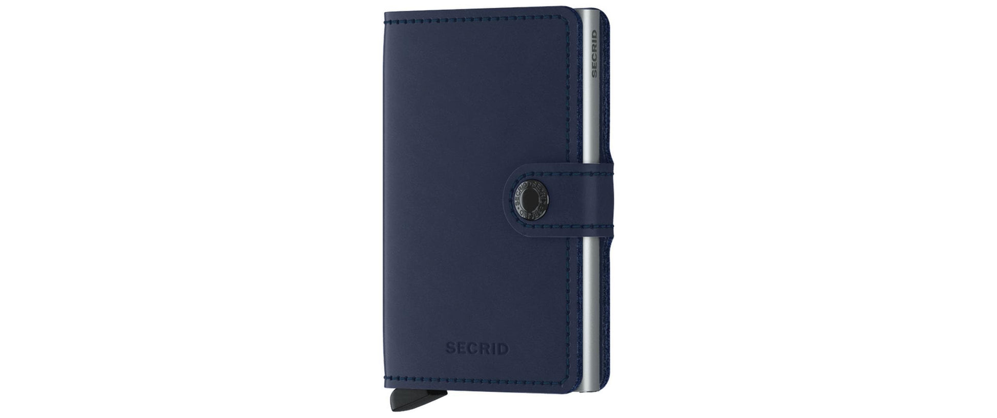 Secrid Miniwallet (Brieftasche) – RFID-Schutz, Slider-Verschluss – 4–6 Karten – Navy