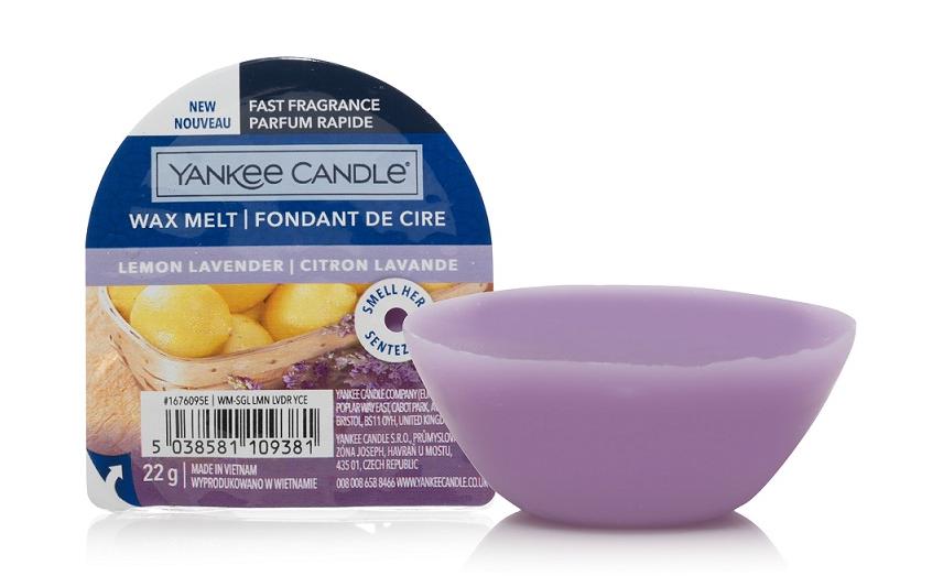 Yankee Candle Lemon Lavender – Duftwachsplättchen, 1 Stück, Ø 7 × 3 cm