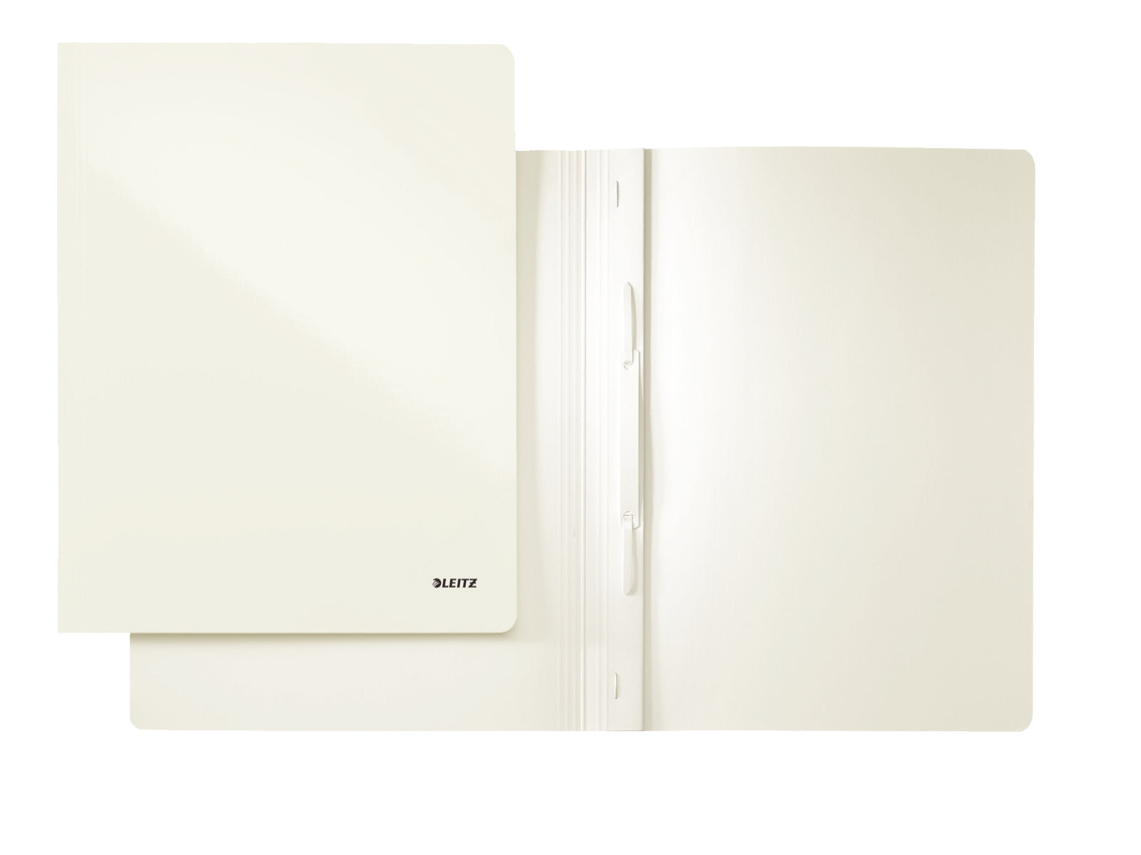 Leitz Schnellhefter WOW – A4, PP, weiss, 300 g/m²