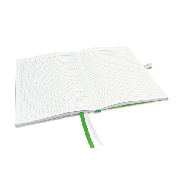 Leitz Notizbuch – A5, kariert, 80 Blatt, 96 g/m², rot