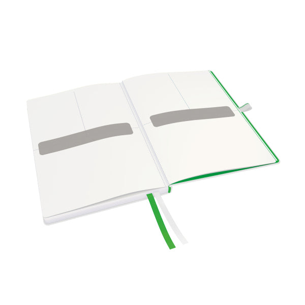 Leitz Notizbuch – A5, kariert, 80 Blatt, 96 g/m², rot