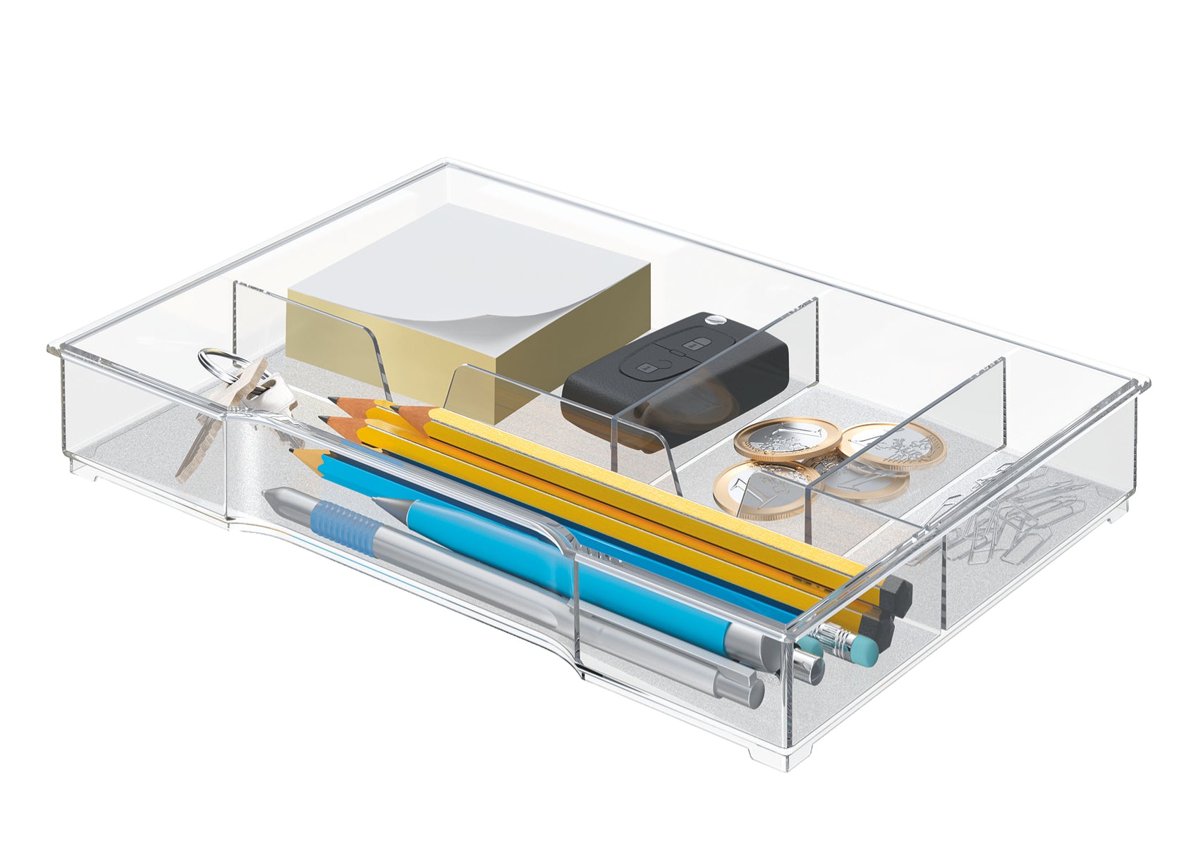 Leitz Schubladeneinsatz – für Leitz Plus, WOW Cube, Cube – 245 × 165 × 33 mm