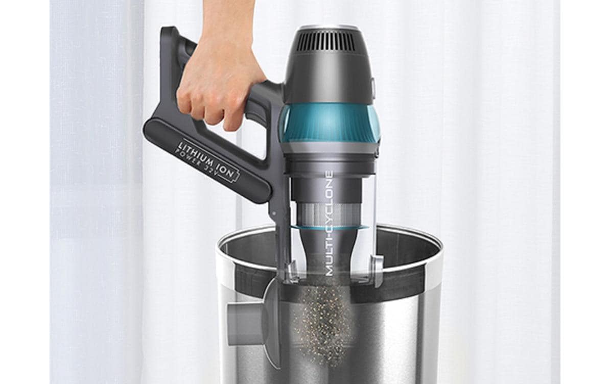 Trisa Akkustaubsauger Quick Clean Professional T9621, 2-in-1 – 80 Min, 600 W, 0,30 l