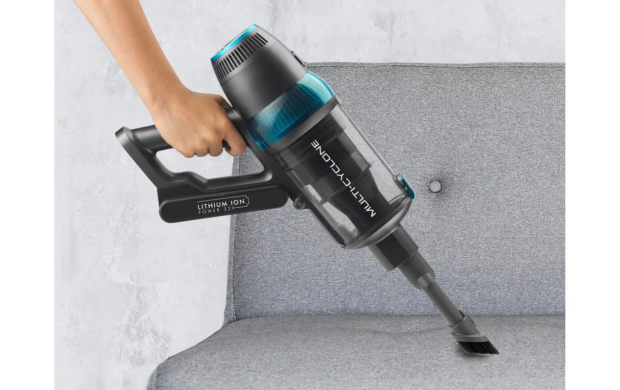 Trisa Akkustaubsauger Quick Clean Professional T9621, 2-in-1 – 80 Min, 600 W, 0,30 l