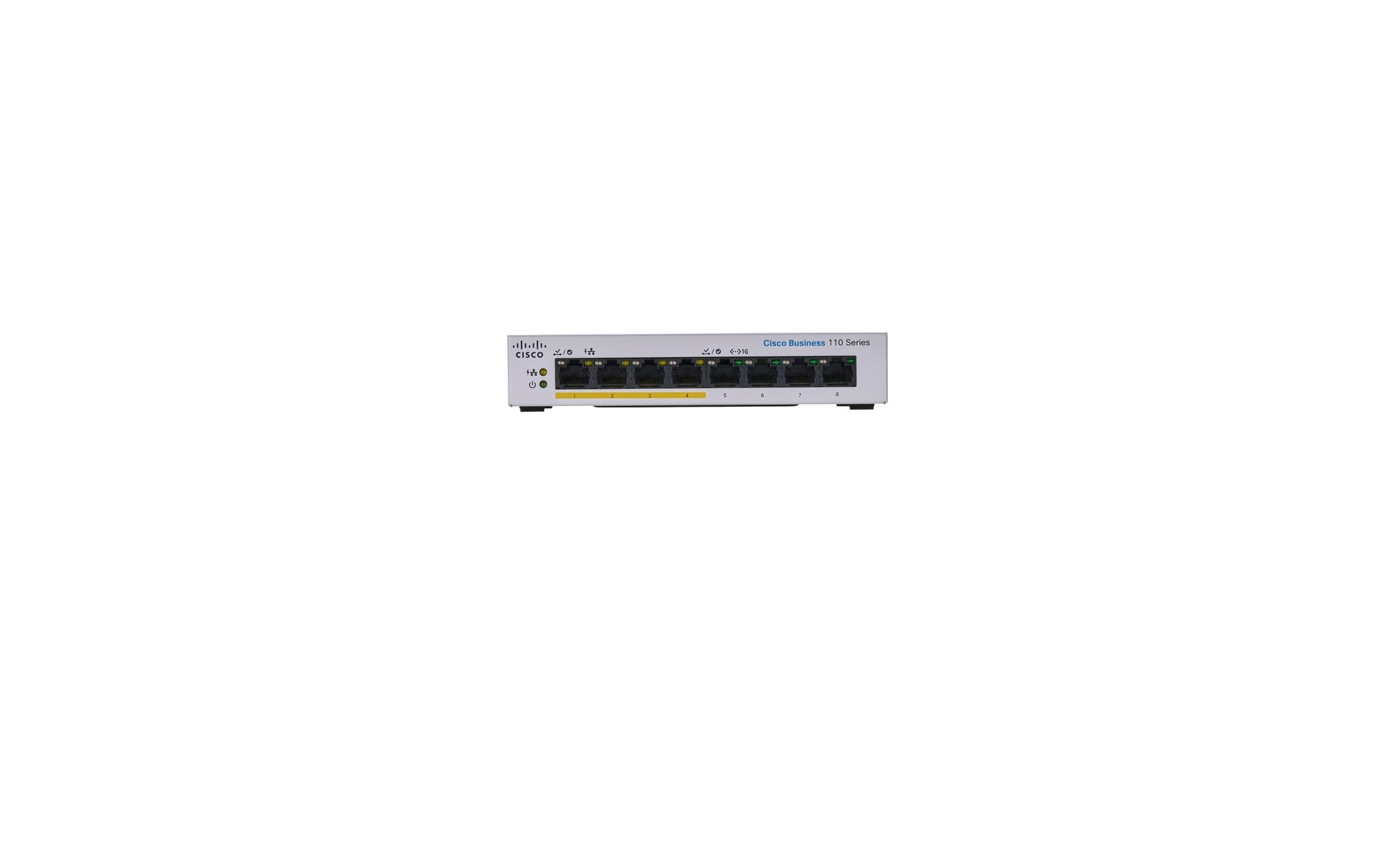 Cisco CBS110-8PP-D – Unmanaged Switch – 8×GbE, L2, PoE 32 W