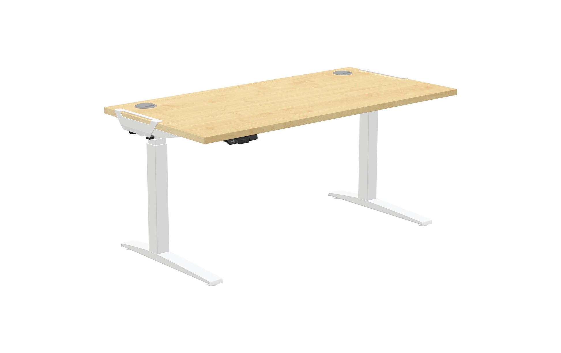 Fellowes Tischplatte – 160 × 80 × 2,5 cm – Ahorn – für Levado, Cambio
